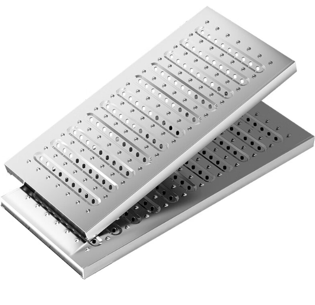 河东区街道不锈钢沟盖板展示